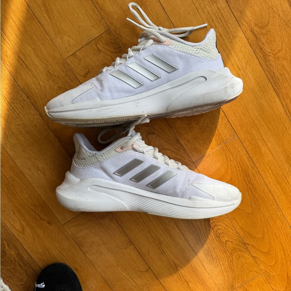 Adidas White Sneakers size 6